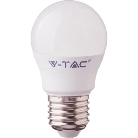 V-TAC Lampadina LED E27 5W G45 Compatibile con Google Home e Amazon Alexa RGB e 3 in 1 Dimmerabile
