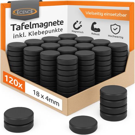 Magnet für Magnettafel 120x Ferrit Magnet Haftmagnete Kühlschrank Whiteboard (1/4)