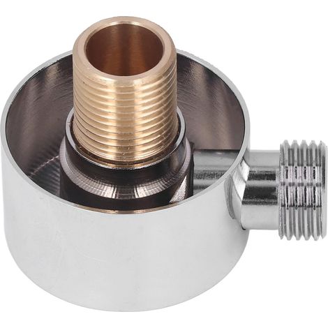 Brass Shower Adapter, G1/2 Thread, Wall Mounted (1/5)