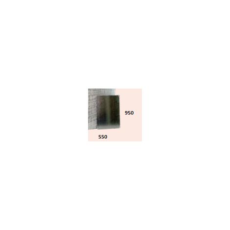 Platine métallique pleine 950x550mm acier galvanisé pour coffret 1000x600mm GISSEY