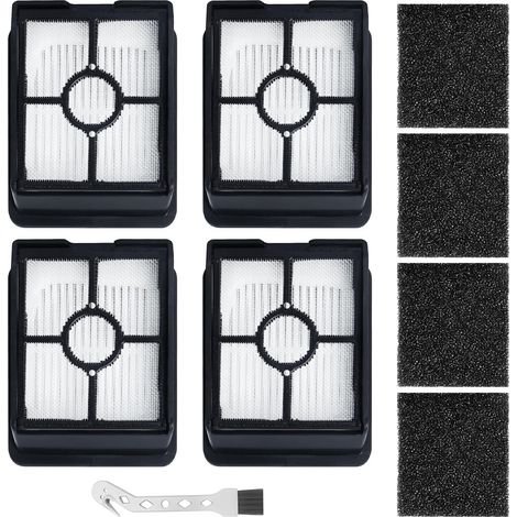 Lot de 4 filtres HEPA pour CrossWave HF3 3598N Aspirateur Balai Laveur Sans Fil accessoires pour aspirateur (1/5)