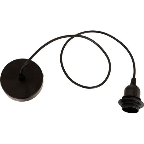 Cordon Electrique Pour Suspension "Noe" 90cm Noir