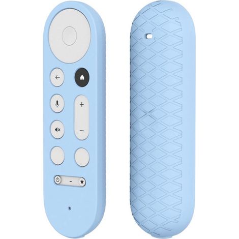Custodia protettiva compatibile con il telecomando di Google TV Streamer 4K - Azzurro (2024) (1/3)