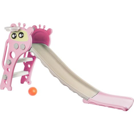 Aga4Kids Toboggan avec poignée 120 cm DS3702 Rose