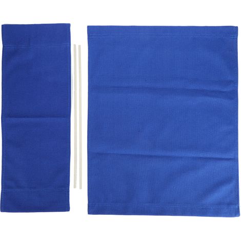 1 Set Director Chair Canvas Replacement Seat Cloth Home Supplies Furniture AccessoriesBlue