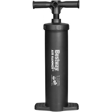 TRADE SHOP - Pompa Manuale Air Hammer Multifunzione Gonfia/sgonfia Volume 3.500 Cc 48cm 62030 - (1/5)