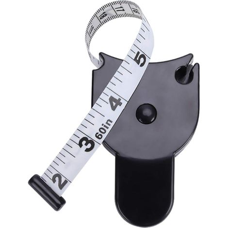 Un ruban à mesurer de 60 pouces pour la mesure du corps humain, comprenant