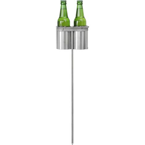 Schneider Halter für Besteck und 2 Stubbi aus Edelstahl Grillzubehör (1/2)