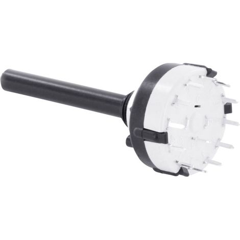 TRU COMPONENTS TC-DS2X6P TC-DS2X6P Drehschalter 0.35 A Schaltpositionen 6 5 x 30 ° 1 St. (1/2)
