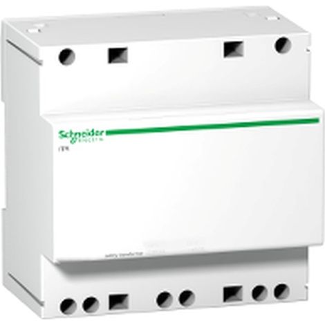 Transformateur de sécurité 63VA 230VCA vers 12-24VCA - A9A15222