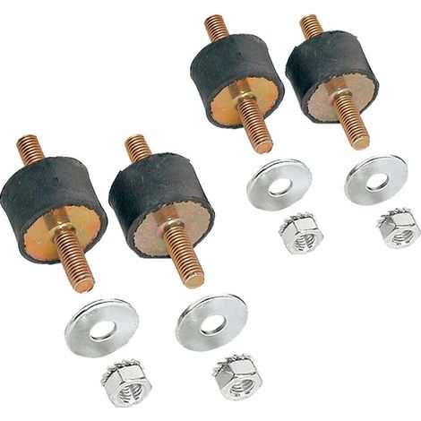 Supports anti-vibration pour supports d.30 x h.20mm