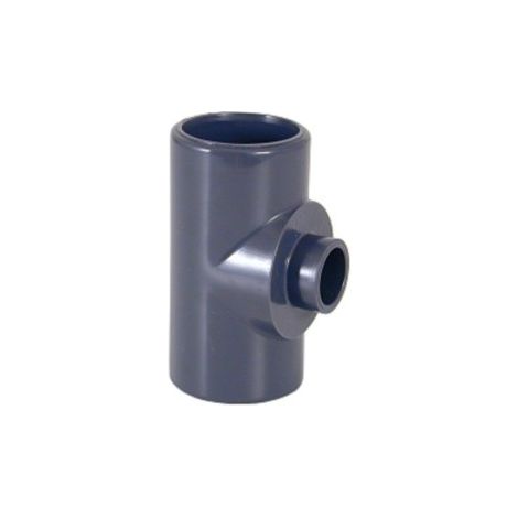 Té réduit à coller Pvc pression 125x75