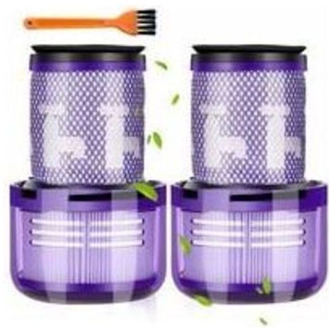 Lot de 2 Filtre Dyson v12, pour Aspirateur Filtre Dyson v12 Slim Absolute, pour Filtre Dyson v12 Accessoires HEPA lavable, filtre arrière Dyson v12 Slim pièce de rechange 971517-01 (1/4)