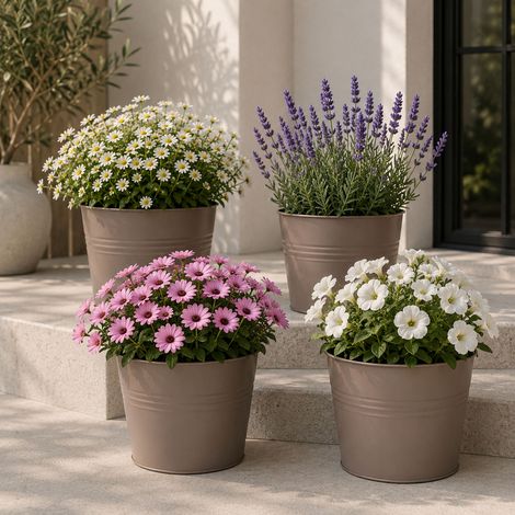 4er Blumentopf Ø17xH15cm-ME1000120-Braun-4er (1/4)