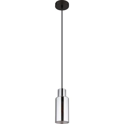 Pendelleuchte Hängelampe Deckenleuchte Esszimmerlampe Glas Rauchfarbe D 10 cm