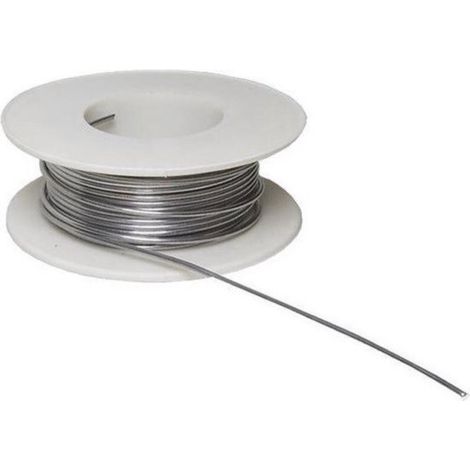 Fil à souder étain avec noyau de flux - Ø 1 mm - 55 g - Bobine - Soudure électronique (1/2)