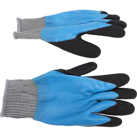 Gants isolants pour électricien, haute tension 380 V à 1000 V, en caoutchouc résistant aux hautes tensions, ignifugés et fins, pour une utilisation professionnelle. (1/5)