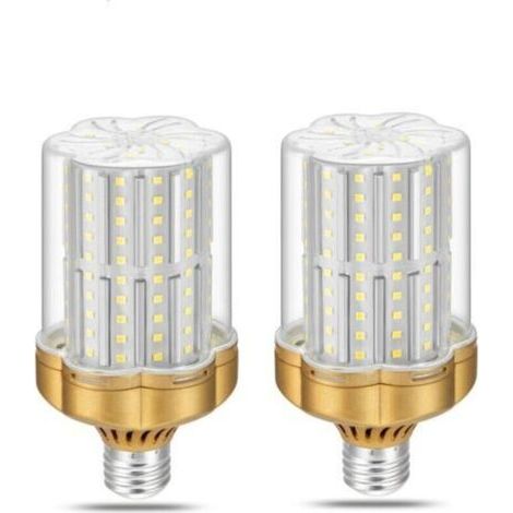 Ampoule LED E27 30W, Blanc froid 6000K(Équivalent 250W Ampoule Incandescente) 3500LM Non Dimmable, Sans Scintillement Lot de 2 (1/4)