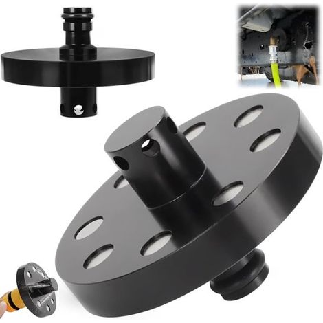 Nettoyeur de soubassement Ring - Kit de rinçage - Base magnétique - Buse rotative à 360° - Nettoyage efficace des passages de roues et du soubassement (1/5)