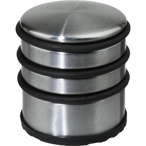 Stop Porte Sol - Lot de 1 Stop-Portes - en Acier Inoxydable- Solide & Pratique ⌀ 7 cm, hauthor 8 cm (1/4)