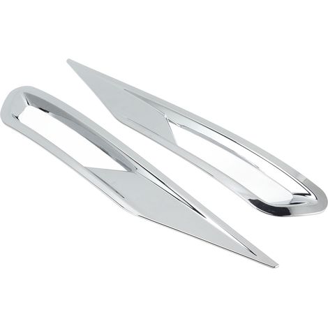 2x Cadre Enjoliveur Anti-Brouillard Avant Argent pour XC60 2018-2021, Remplacement de Garniture de Phare (1/5)