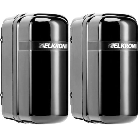 ELR60RT 2PH/60 - Par de barreras de doble haz, alcance 60m. Batería incluida