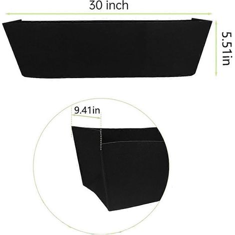 Lot de 4 doublures de rechange en feutre de coco de 36 pouces pour jardinières, doublures en tissu-- (1/5)