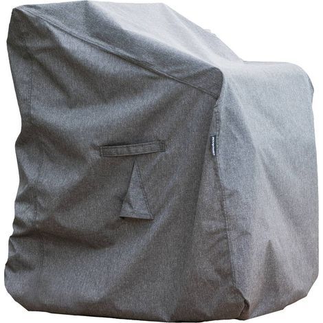 Housse salon de jardin pour chaises empilées – Dimensions 70 x 70 x 120 cm – Polyester déperlant – Protection contre intempéries et poussière (1/5)