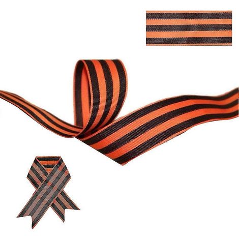 St.-Georgs-Band, Kriegssiegesband, Russisches Gardeband, Schweres Gardeband, Orange-schwarzer Streifen (1/5)