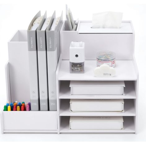 Porte-documents de bureau multicouche avec