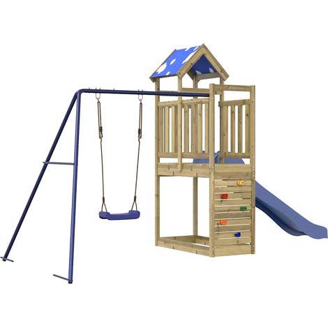 Maison Exclusive - Set da Gioco da Esterno in Legno di Pino Impregnato