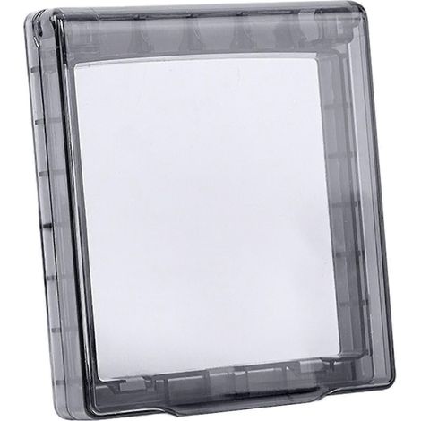 Boîtier étanche pour interrupteurs et prises murales, type 86, protection anti-éclaboussures, protection pour prises de courant de restaurant ou de bureau-clear grey