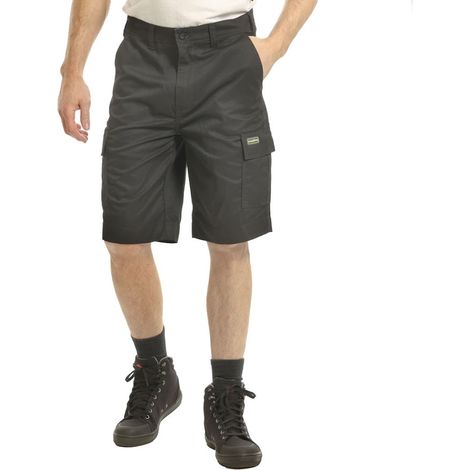 GOODYEAR kurze Cargo Arbeitshose mit Taschen Schwarz 40 (1/5)