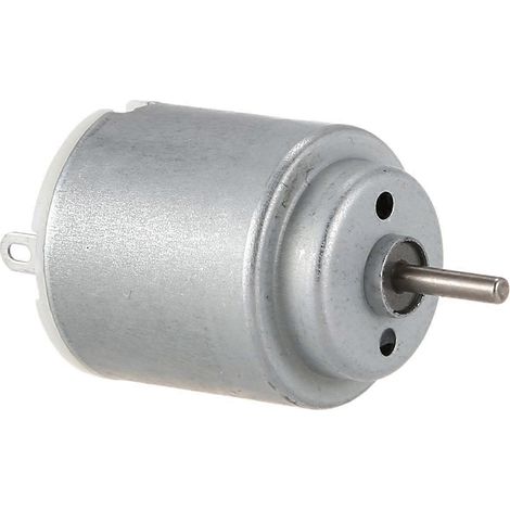 2 moteurs à courant continu cylindriques 6-12 V 3000 tr/min pour voitures intelligentes (1/5)