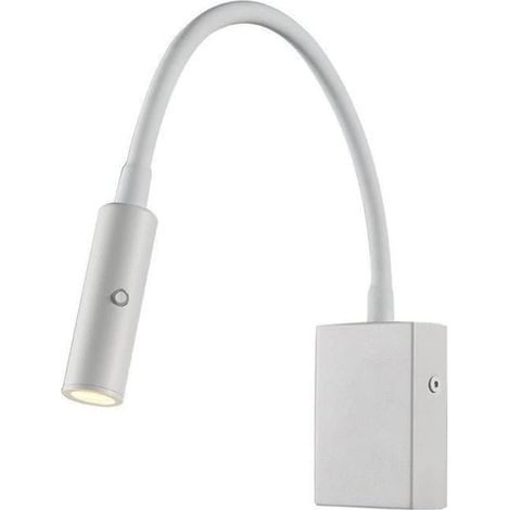 Lampe de Lecture Murale à LED 3000K, Chevet col Cygne Blanche (1/5)