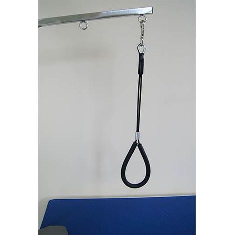 Forcella ad anello in acciaio nero protetto FORcella LACE FORcella in acciaio nero PROTETTA L 67CM (1/5)