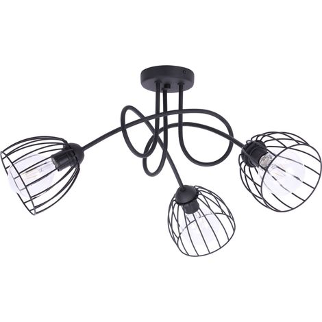 LÁMPARA COLGANTE DE ALAMBRE RETRO Loft Edison LED E27