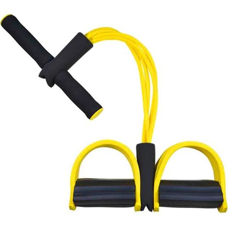 Bande de résistance pour abdominaux, appareil de musculation pour les jambes, bande de résistance pour pédales, extenseur de musculation, corde de tension multifonctionnelle, équipement de gym pour ab (1/5)