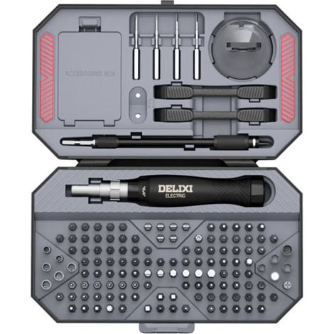 Feinmechaniker Schraubendreher Set, 145 in 1 Reparatur Feinmechaniker Werkzeug Set, Schraubenzieher Magnetisch für Telefon/Brille/Laptop/Uhr/Kamera/Spielzeug/RC Car/Konsole (1/5)