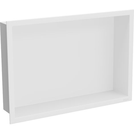 Mexen X-Wall-R Einbauregal mit Flansch 45 x 30 cm, Weiß - 1920453010 (1/5)