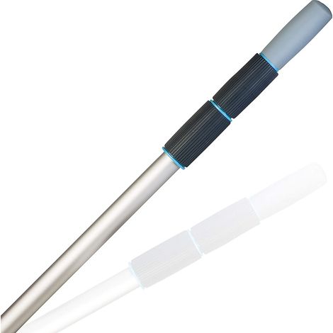 Asta telescopica in alluminio per accessori pulizia piscina linea Graphite GRE (1/5)