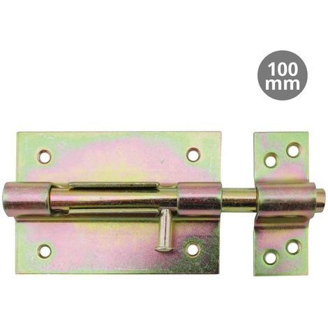 Pasador cerrojo orificio candado 100mm bricomatado GSC 003802743