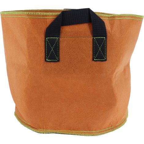 Sac de culture écologique pour semis, non tissé et résistant, outil de jardinage pour la maison, 7 gallons (35 x 28 cm). (1/5)