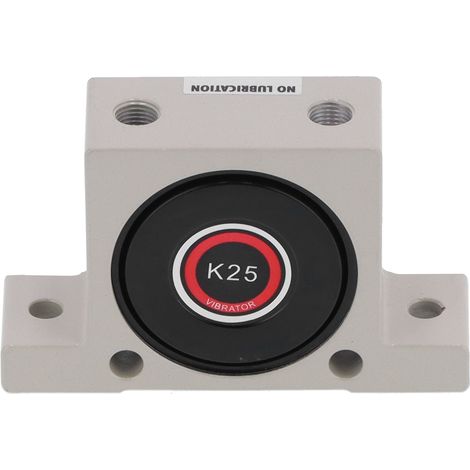 RASTKY Verstellbarer pneumatischer Vibrator aus Aluminiumlegierung, Luftdruckkugeltyp für Rütteltisch, Filtersieb, 1/4" Siloablauf für mechanische Geräte (2)