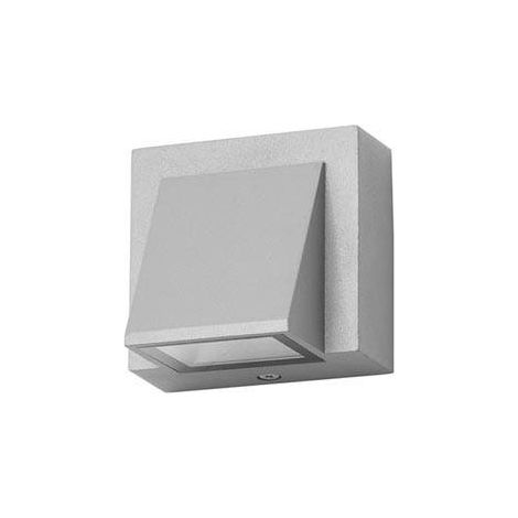 wandleuchte ip54 loyd single emission led 2.1w 3000k grau 96lm (1/3)