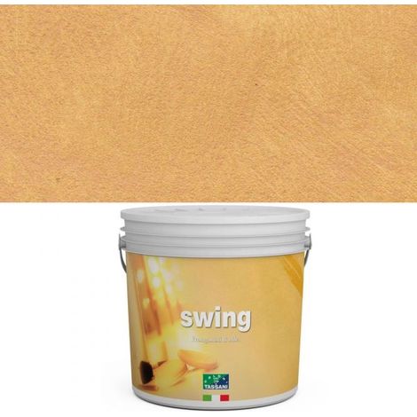 SWING ORO 2,50 LT TASSANI PITTURA DECORATIVA FINITURA EFFETTO SABBIATO FINE