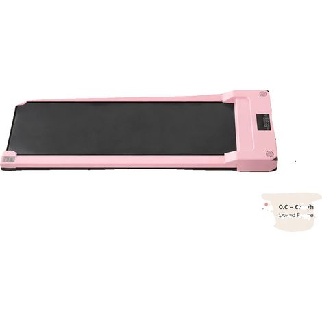 Tapis de course Walking Pad, capacité de charge de 220,46 lbs, plage de vitesse de 0,6 à 3,7 mph, électrique avec cordon, moteur en cuivre pur, affichage LED (1/5)