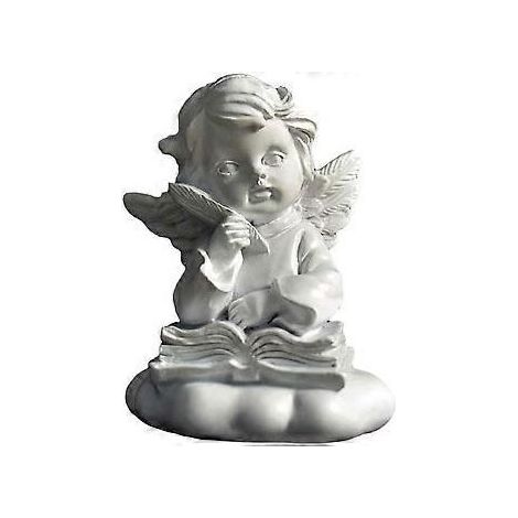 Statue d'ange en résine pour jardin, figurine féerique, sculpture d'ange pour la décoration intérieure (1/4)