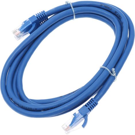 Câble réseau Cat6 100 m Ethernet, connexion durable et protection (1/5)