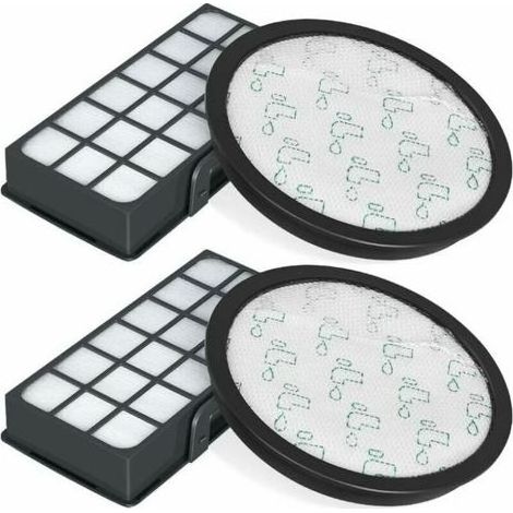 Set de 2 filtres HEPA pour Rechange pour Aspirateurs Rowenta Silence Force Cyclonic 4AAAA (Modèle RO76xx) RO7647EA RO7663EA RO7676EA RO7681EA RO7691EA RO7690EA Accessoire ZR903701 (1/3)